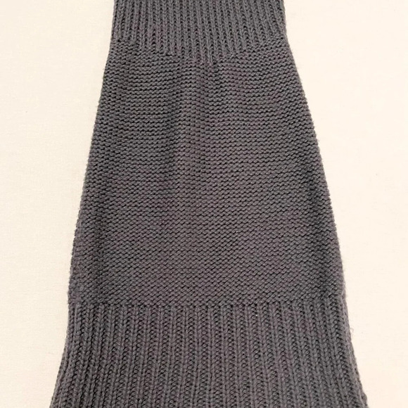 Wilfred Aritzia Sleeveless Knitted  Wool V Neck Dress Missing Size Tag - Picture 13 of 16